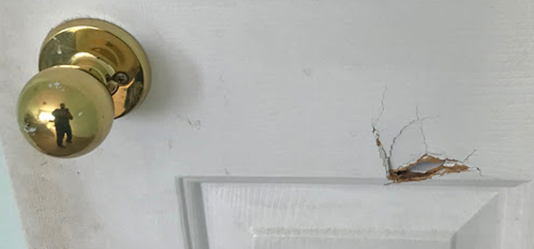 interior door hole repair Fairfield