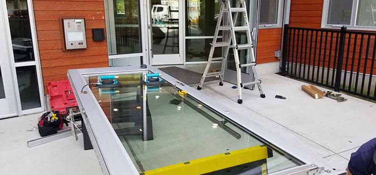 storefront door glass replacement Fairfield